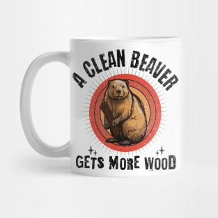 A Clean Beaver Mug